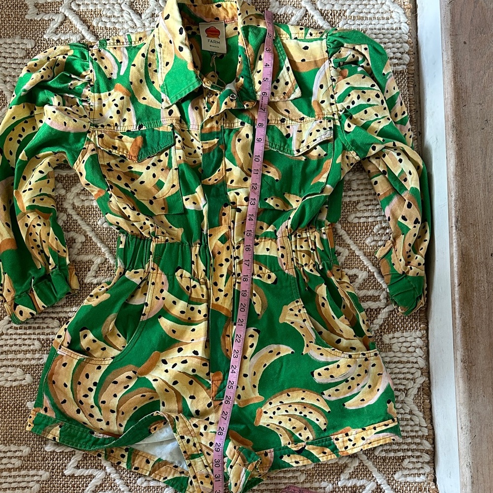 FARM RIO “Bananas” Romper - Picture 3 of 14